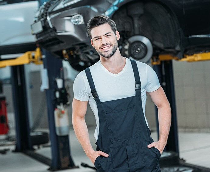 Portrait of auto service worker 2